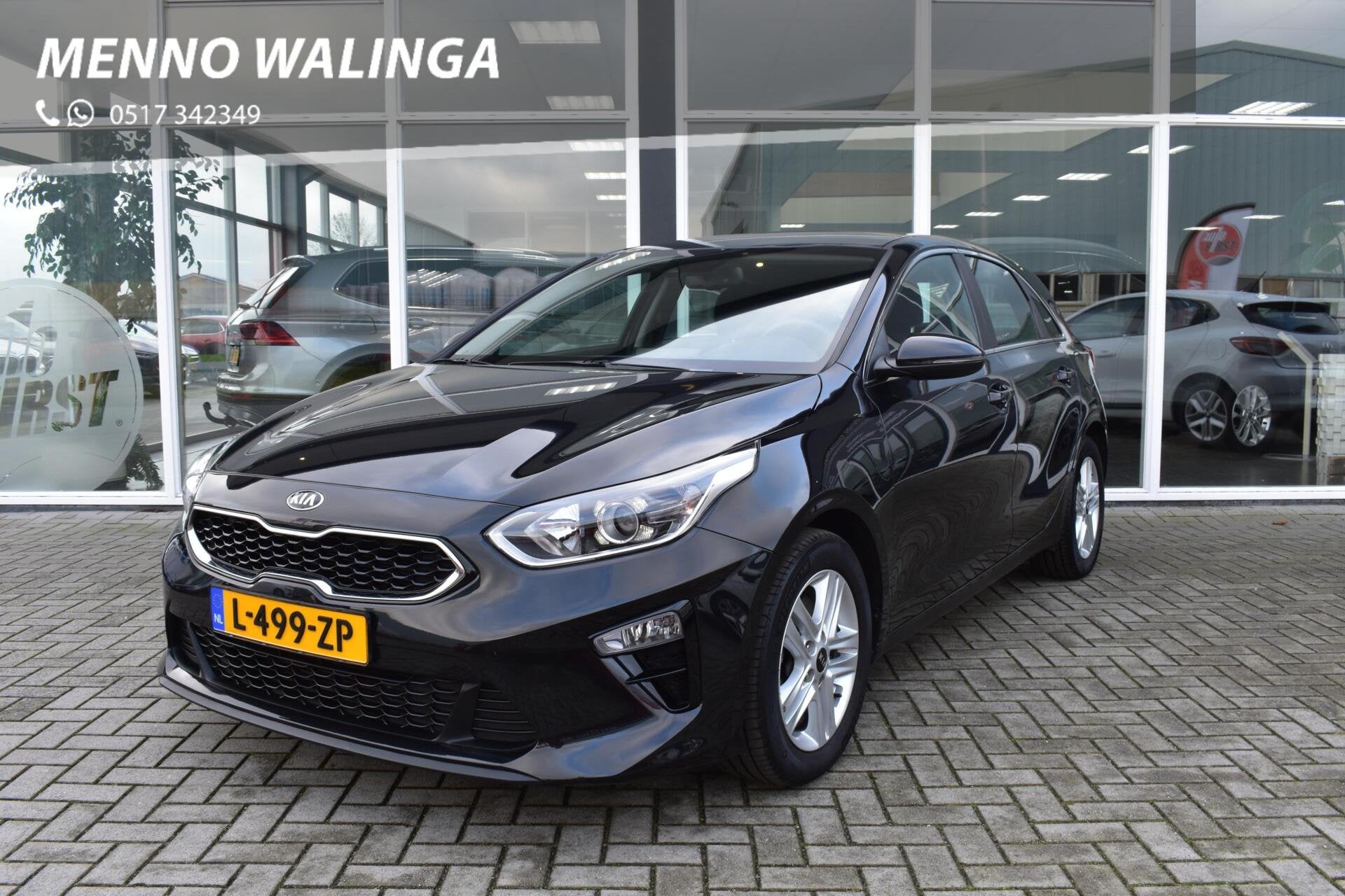 Kia Ceed 1.0 T-GDi DynamicLine|Automaat|Cruise|Navi|Camera|A, Auto's, Kia, 1272 kg, Gebruikt, Euro 6, Zwart