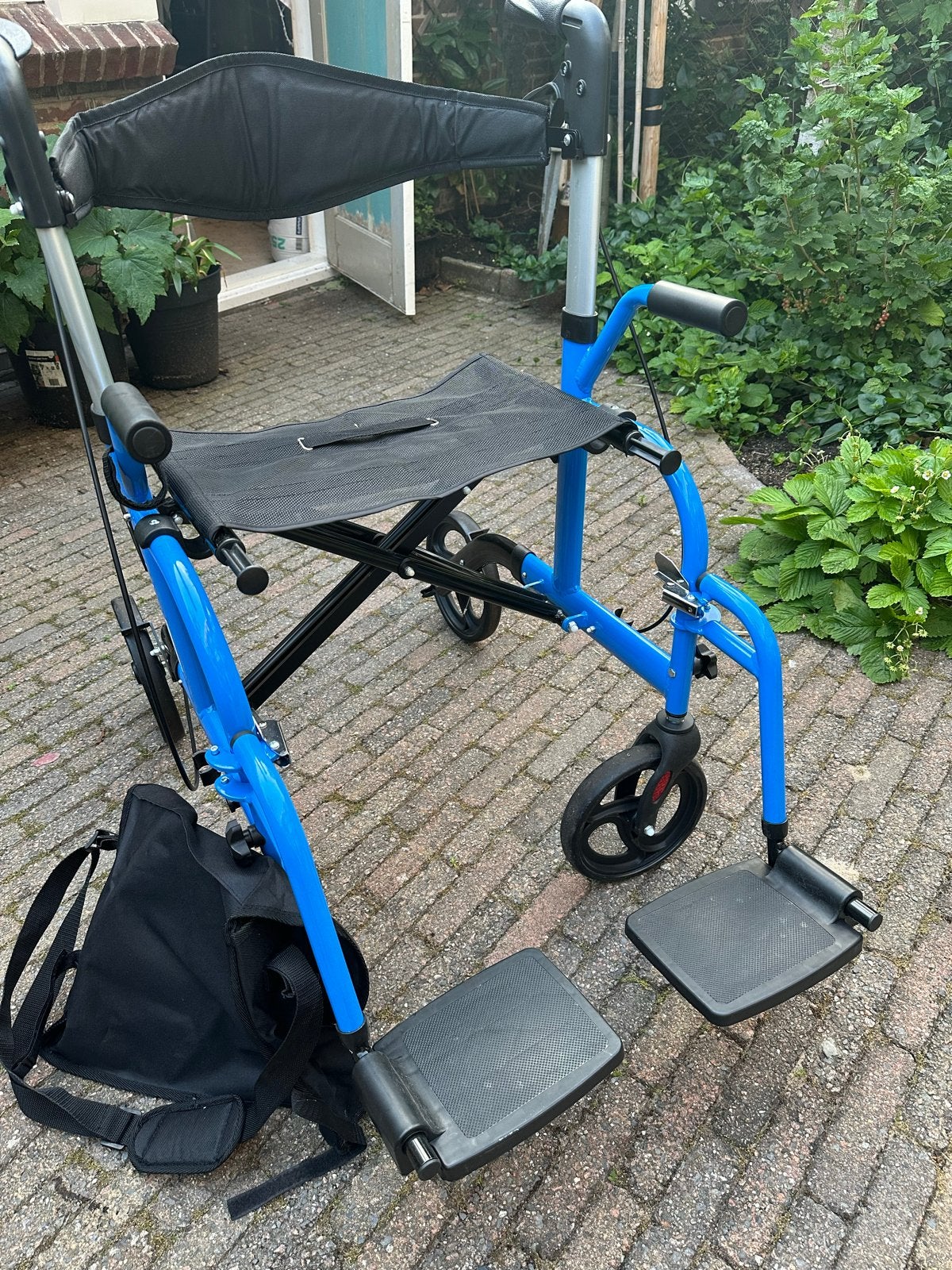 Vevor 2 in 1 Rollator Walker / FOLDABLE, Diversen, Ophalen, Opvouwbaar, Zo goed als nieuw