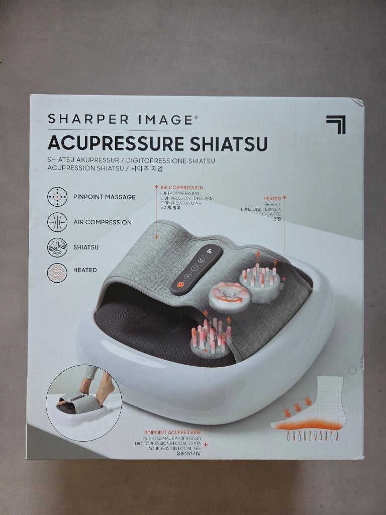 Voetmassage Sharper Image Acupressure Shiatsu, Sport en Fitness, Ophalen of Verzenden, Nieuw, Apparaat