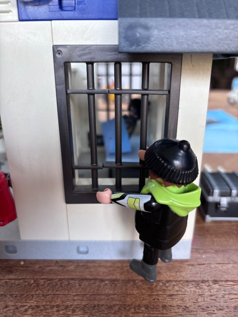 Foto 7 van Playmobil 3623 Potitiebureau