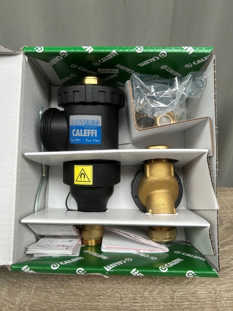 151. Caleffi vuil afscheider 22mm knel, Ophalen, Nieuw