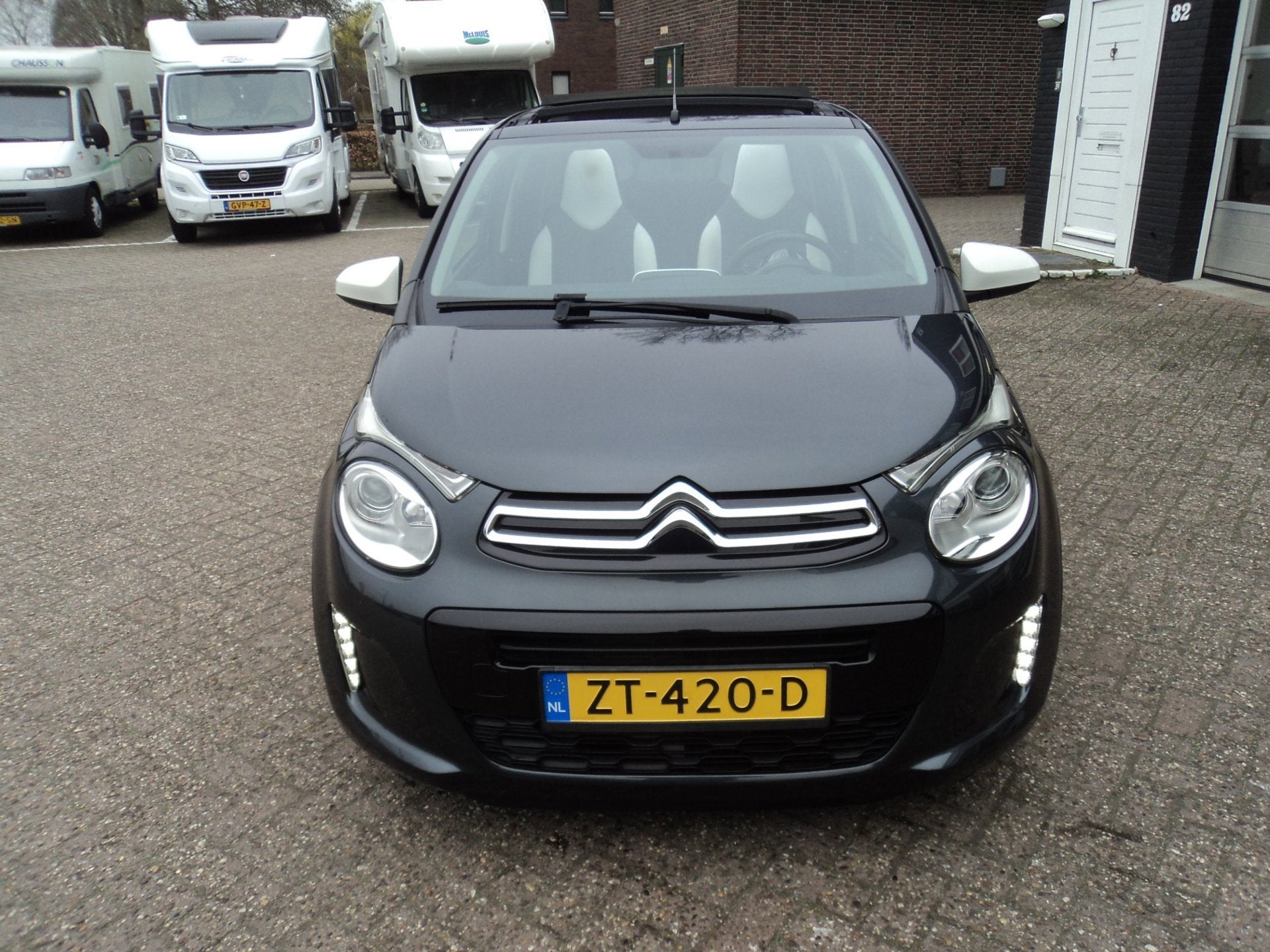 Citroen C1 1.0 VTi Airscape Urban Ride Camera LM Velgen, Voorwielaandrijving, Stof, Gebruikt, C1
