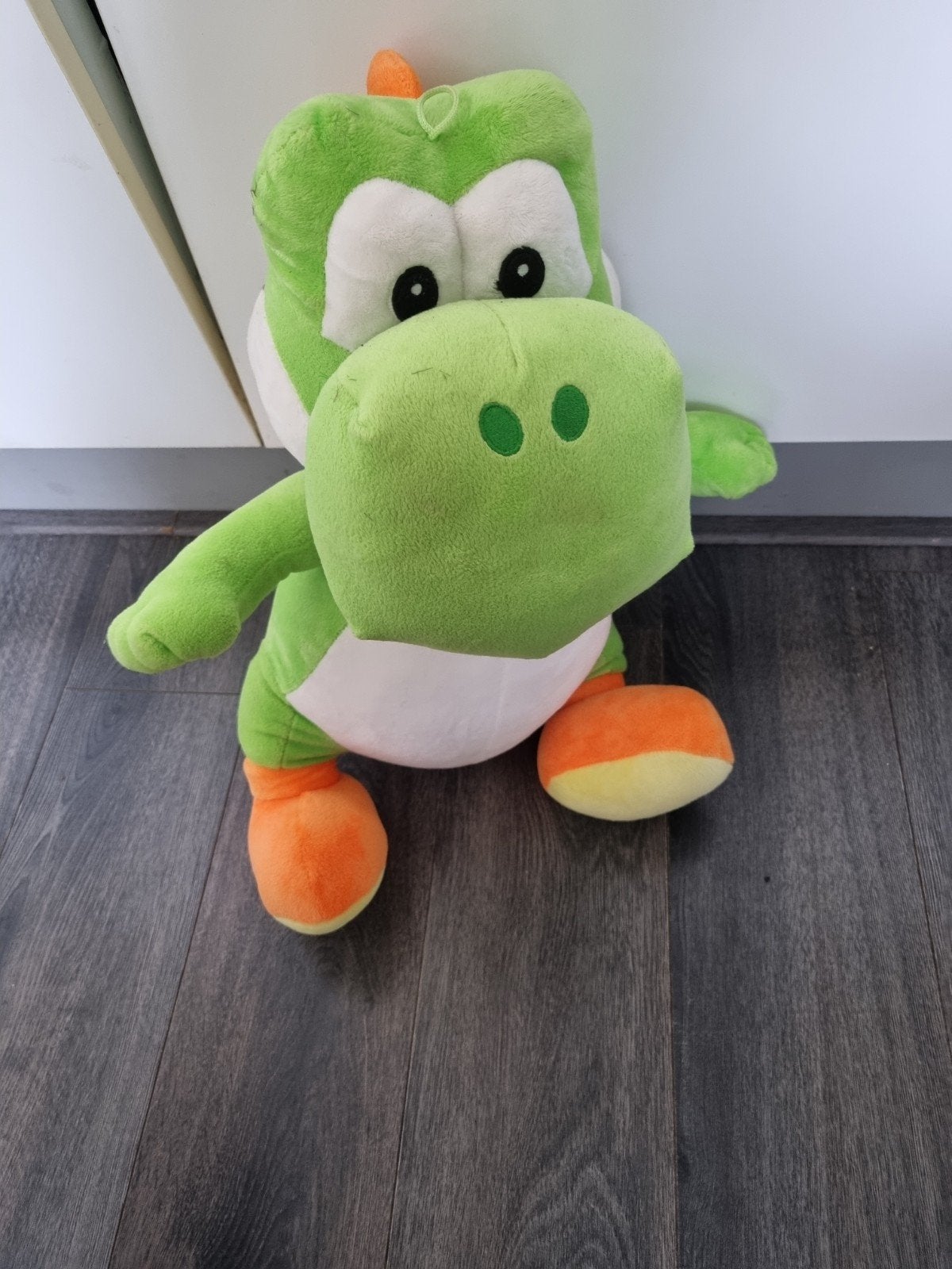 Grote Yoshi knuffel te koop, Ophalen, Dinosaurus, Nieuw, Middelgroot (20 tot 80 cm)