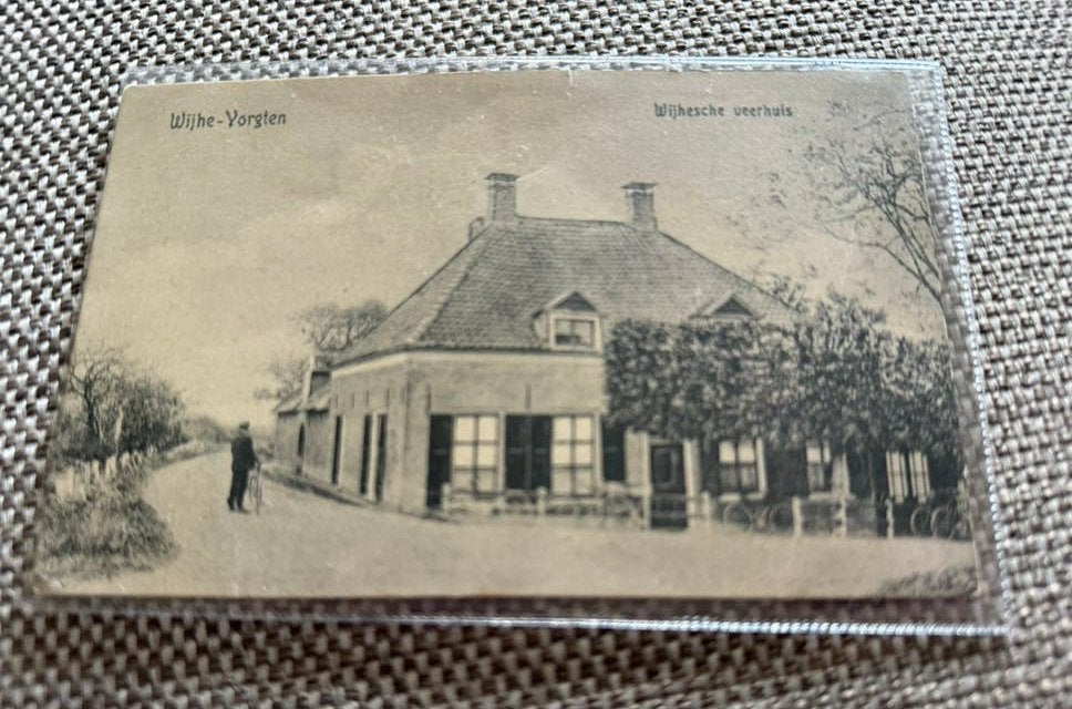 Ansichtkaart Wijhesche Veerhuis Vorgten, Verzamelen, Ophalen of Verzenden, Overijssel