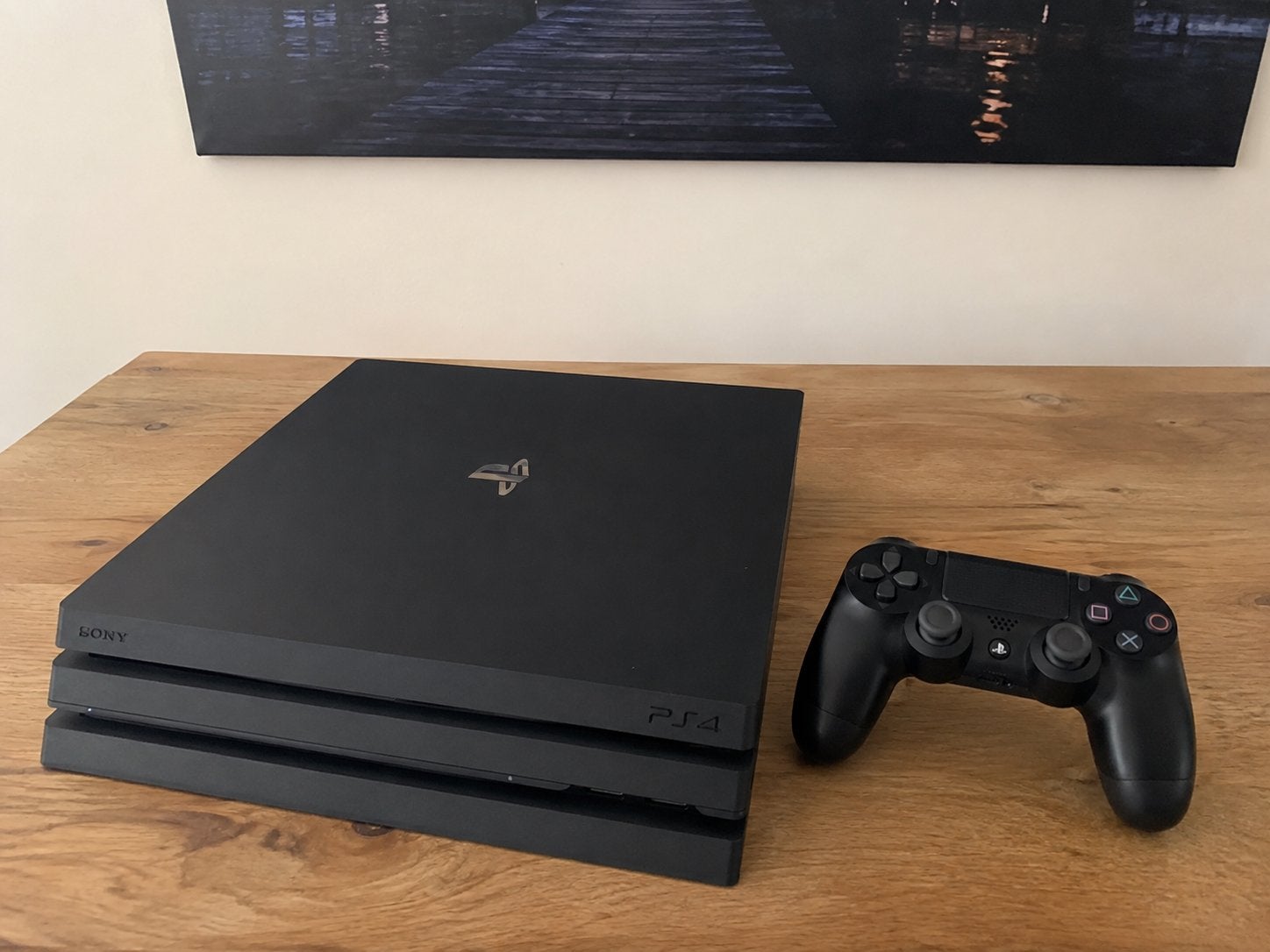 Playstation 4 Pro + 1 controller 1TB, Spelcomputers en Games, Spelcomputers | Sony PlayStation 4, Ophalen of Verzenden, Zo goed als nieuw