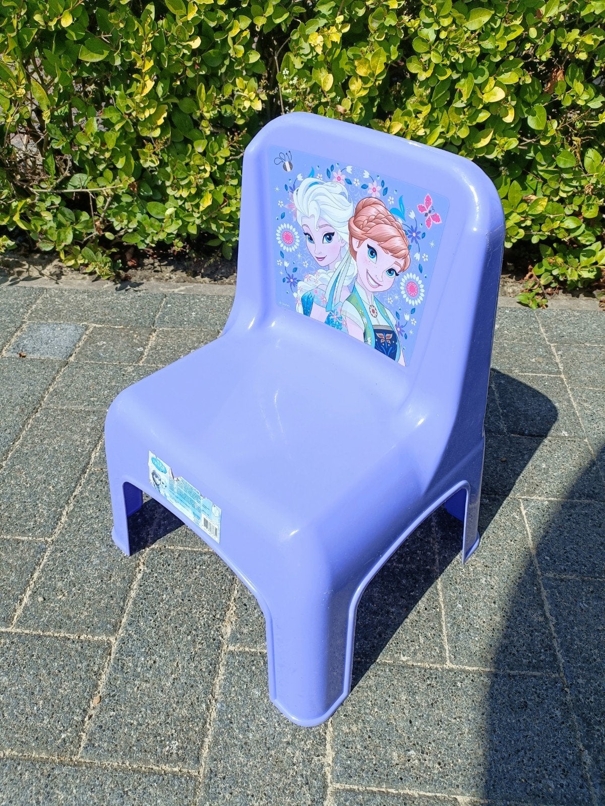 Frozen kinderstoel vanaf 2 jaar paars, Ophalen, Gebruikt, Plastic, Stapelbaar