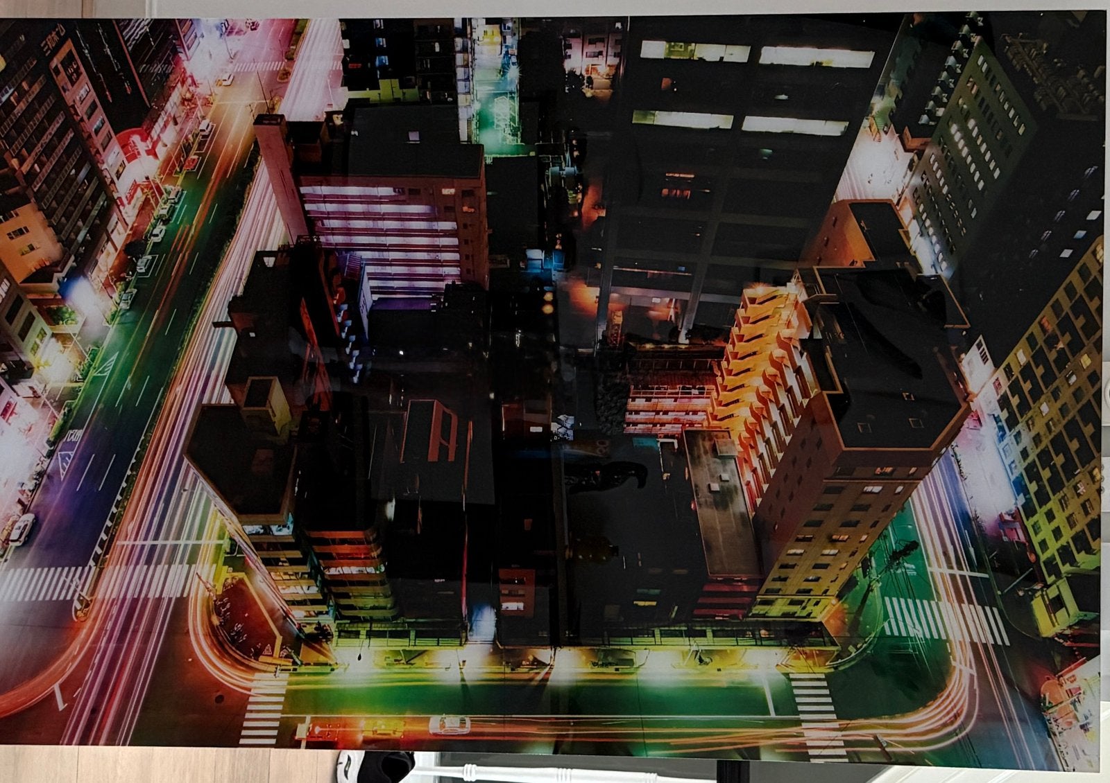 Cobra Art Company - City Jungle 150 x 100 cm, Ophalen, Kunststof, Print, Stadsgezicht