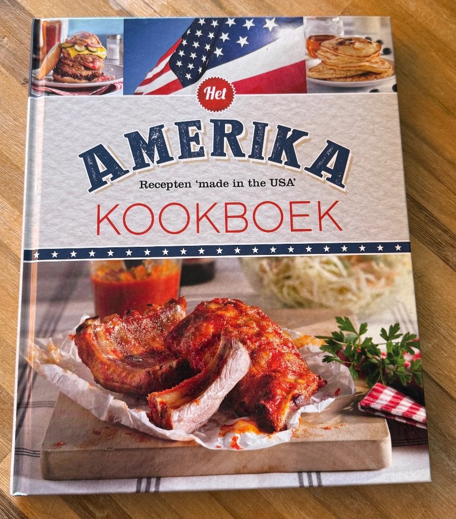 Het Amerika kookboek Nina Engels, Ophalen of Verzenden, Overige gebieden, Nina Engels, Zo goed als nieuw