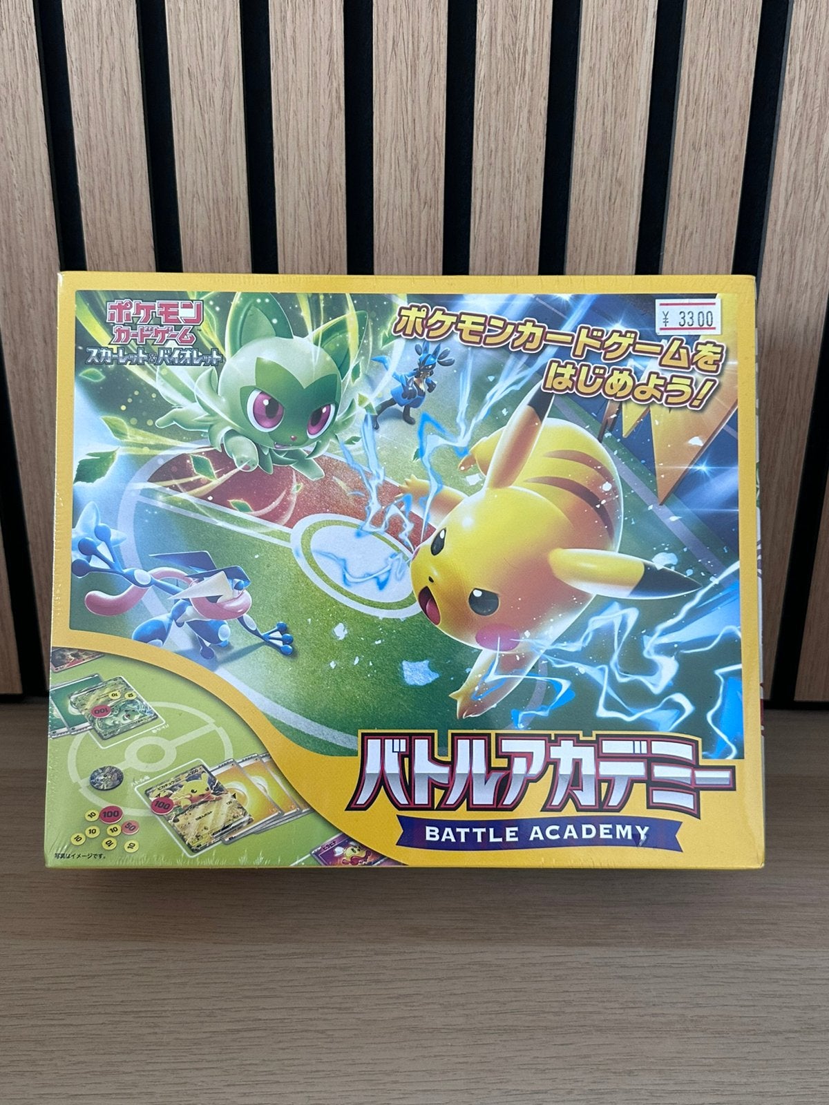 Pokémon Scarlet & Violet Japanese "Battle Academy" (2024), Ophalen of Verzenden, Nieuw, Overige typen