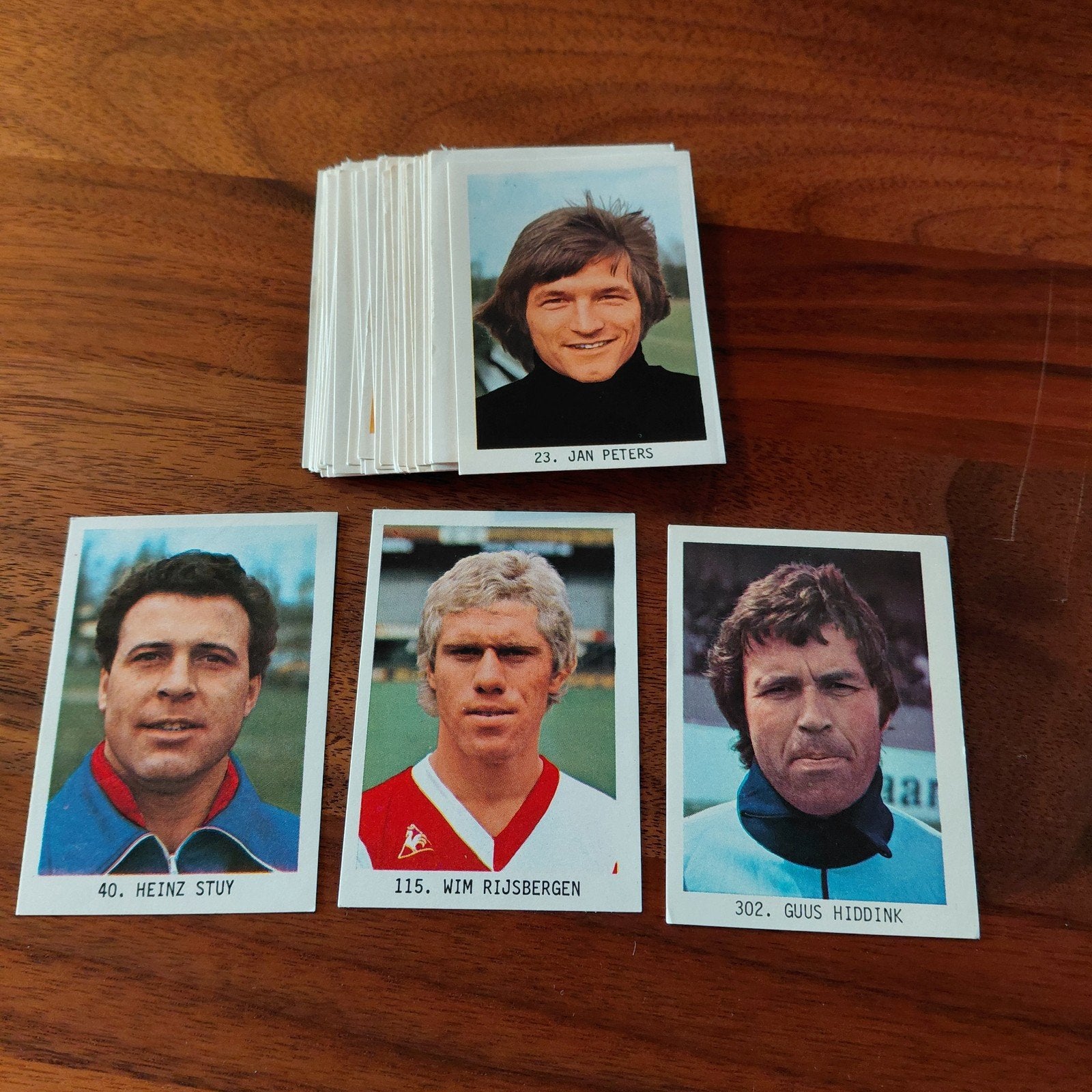 Vanderhout voetbal 77-78, Ophalen of Verzenden, Gebruikt, Overige binnenlandse clubs, Poster, Plaatje of Sticker