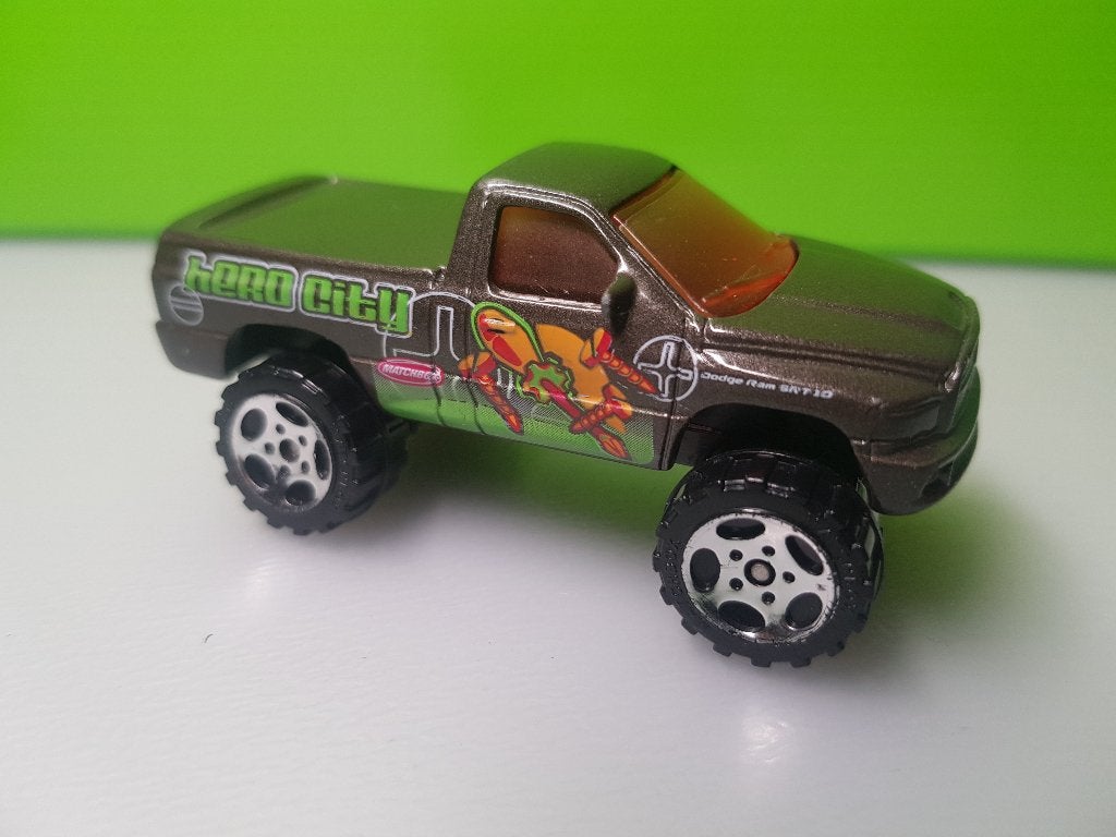 Matchbox - Dodge RAM SRT-10 [grijs] 1/70, Ophalen of Verzenden, Gebruikt, Auto