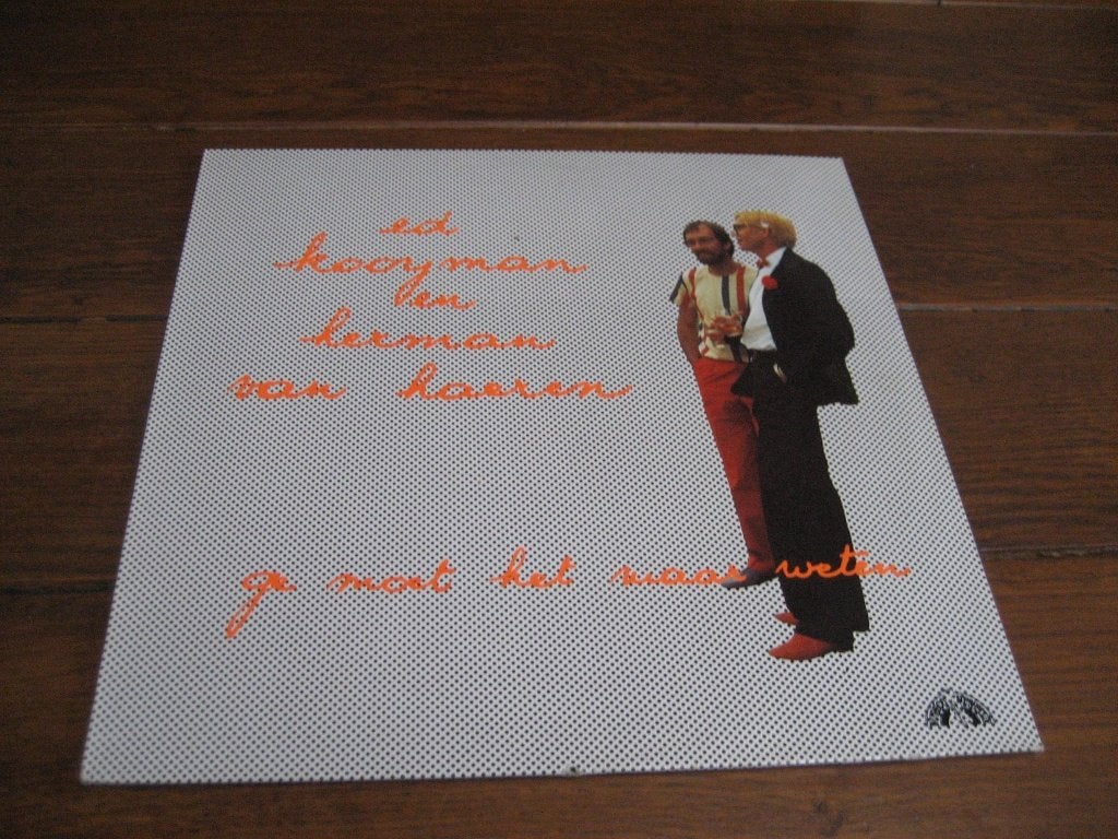 Ed kooyman en herman van haeren ge moet, Cd's en Dvd's, Vinyl | Nederlandstalig, Ophalen of Verzenden, Zo goed als nieuw, 12 inch
