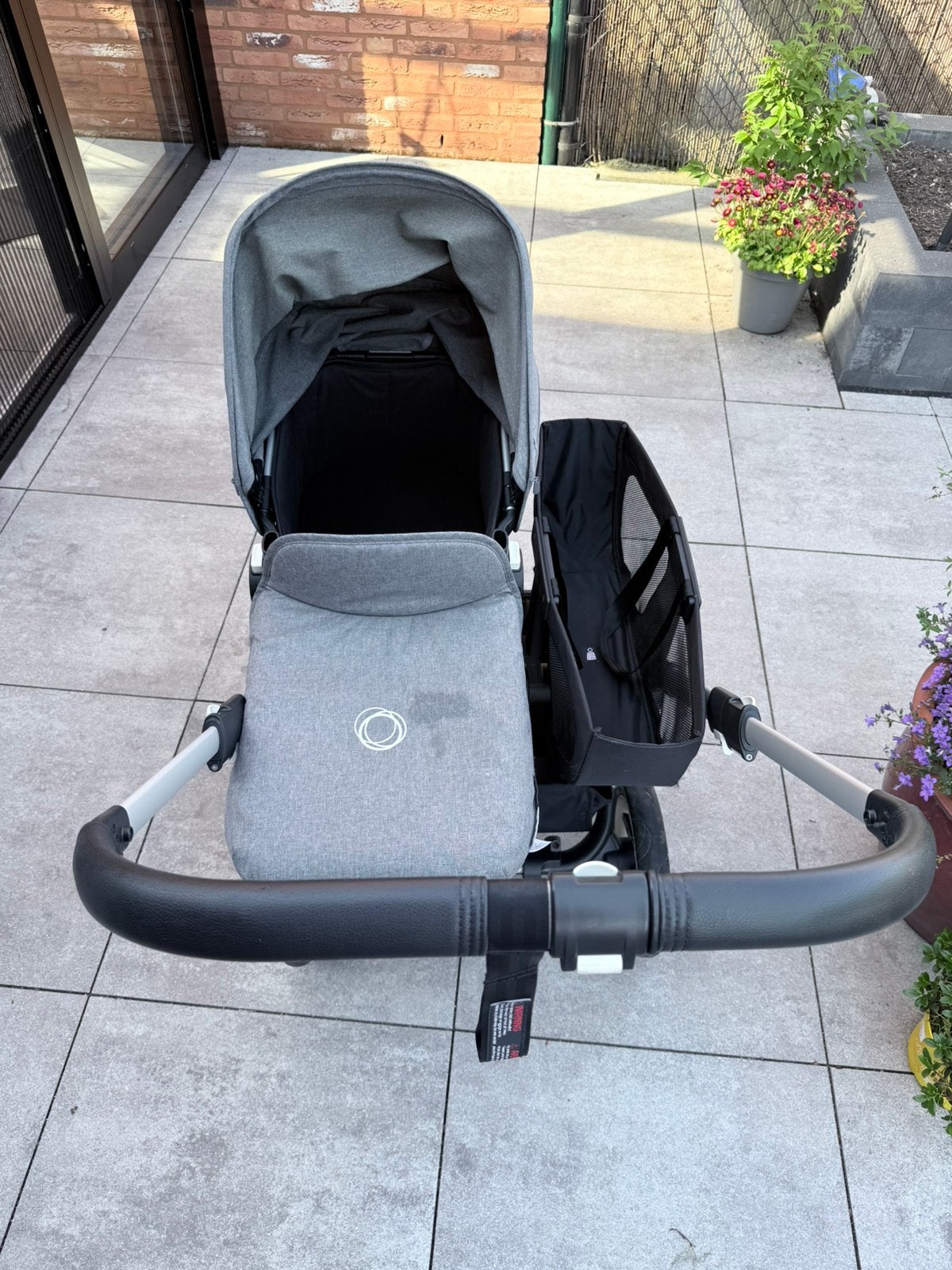 Te koop bugaboo duo kinderwagen, Kinderen en Baby's, Kinderwagens en Combinaties, Ophalen, Gebruikt, Bugaboo, Verstelbare duwstang