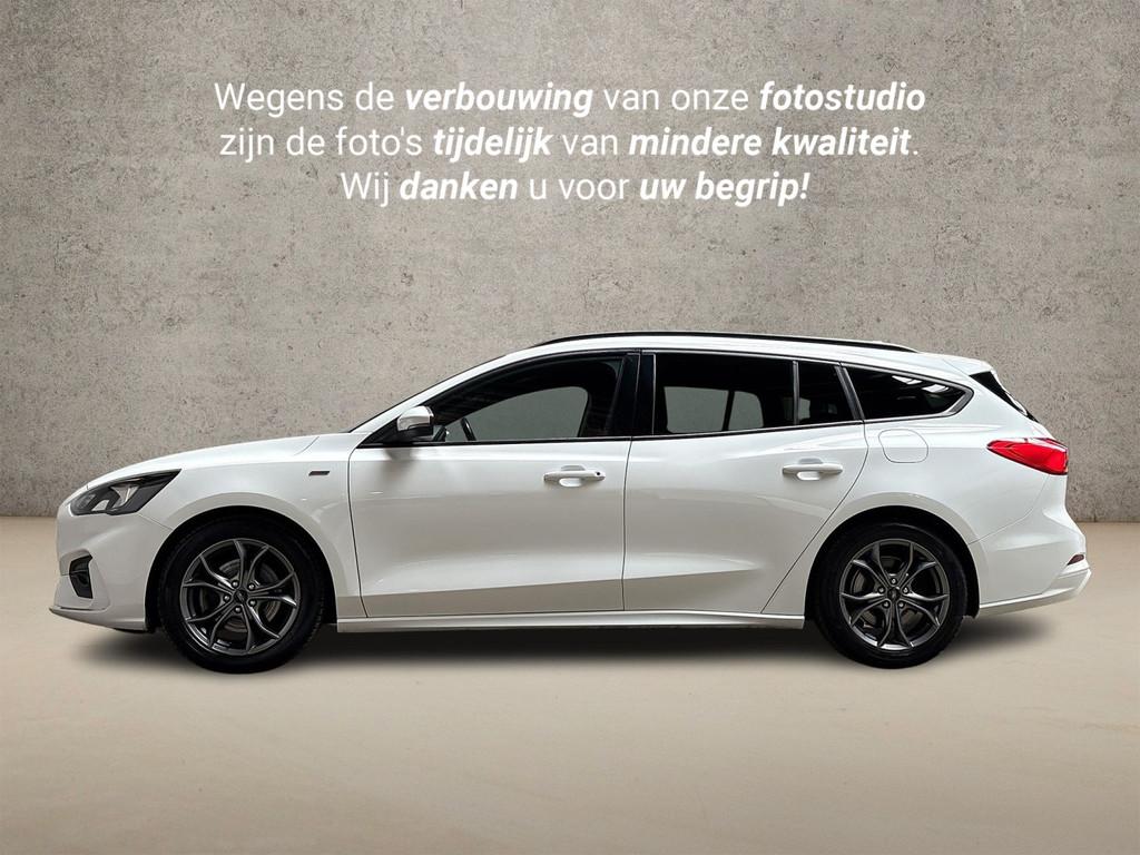 Ford FOCUS Wagon 1.0 EcoBoost ST-Line Automaat (APPLE CARPLA, Auto's, 12 maanden, Gebruikt, Wit, 3 cilinders
