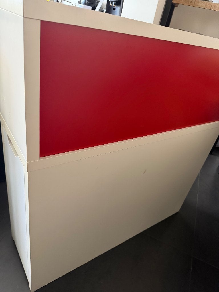 Kast ikea schuifbaar € 25,00, Ophalen, Met plank(en), 100 tot 150 cm, 50 tot 100 cm