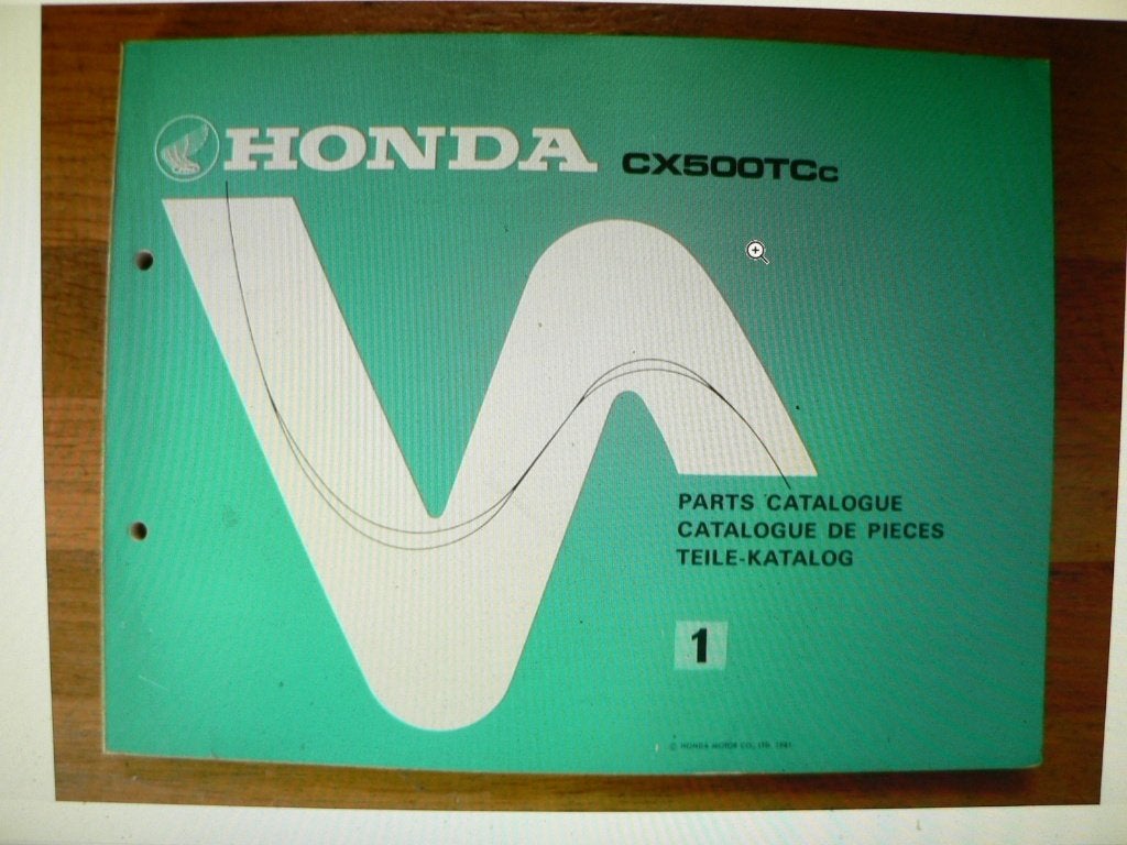 diverse honda 500 motorboeken folders foto's, Ophalen of Verzenden, Honda
