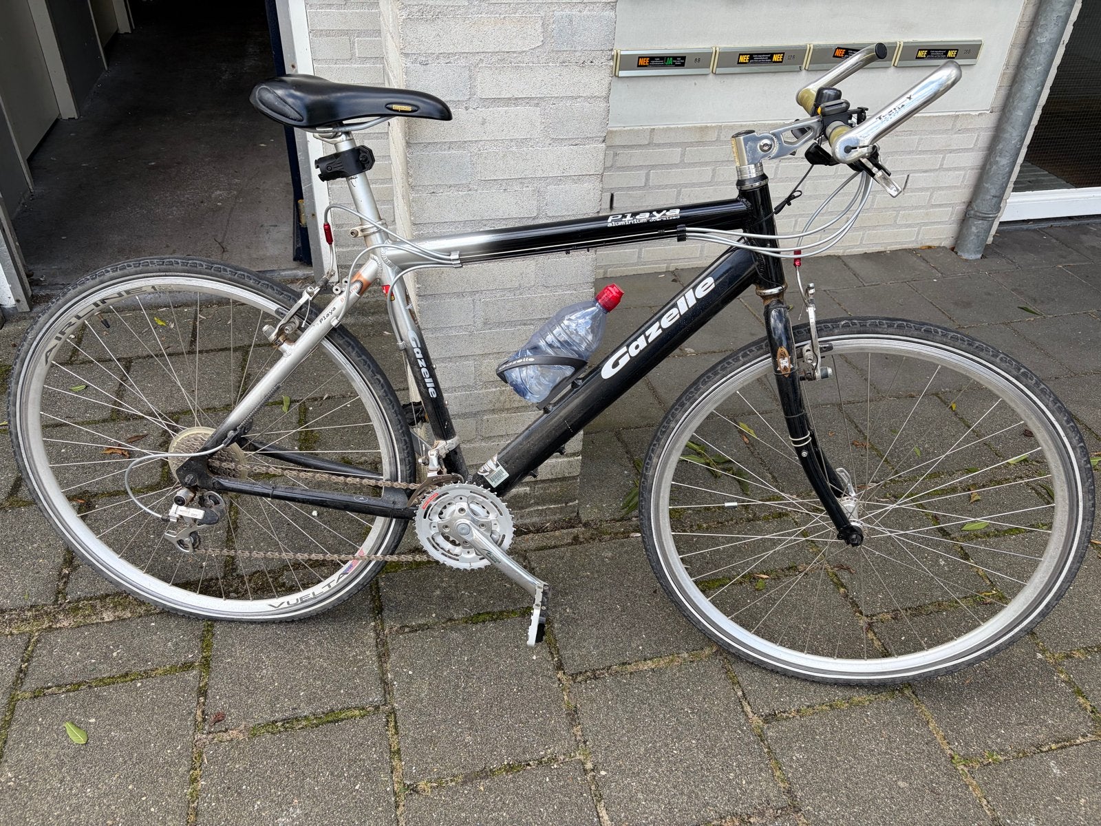 Gazelle DLRX2 Herenfiets - Gebruikt, Ophalen, 28 inch, Gebruikt, Velgrem