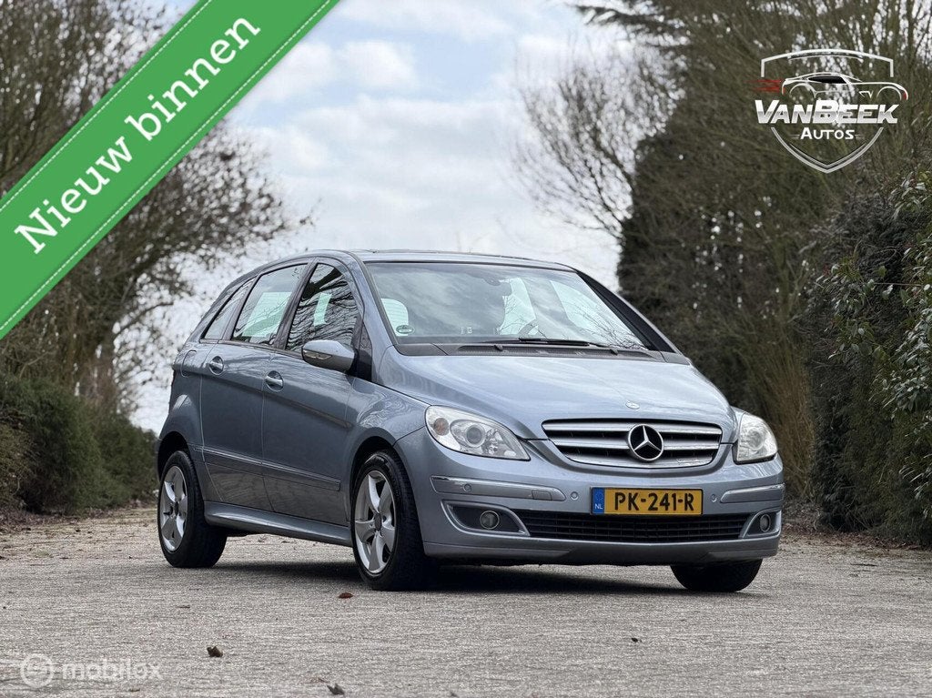 Mercedes B-klasse 200 Leer Apk Climate Control, 136 pk, Gebruikt, Zwart, 4 cilinders