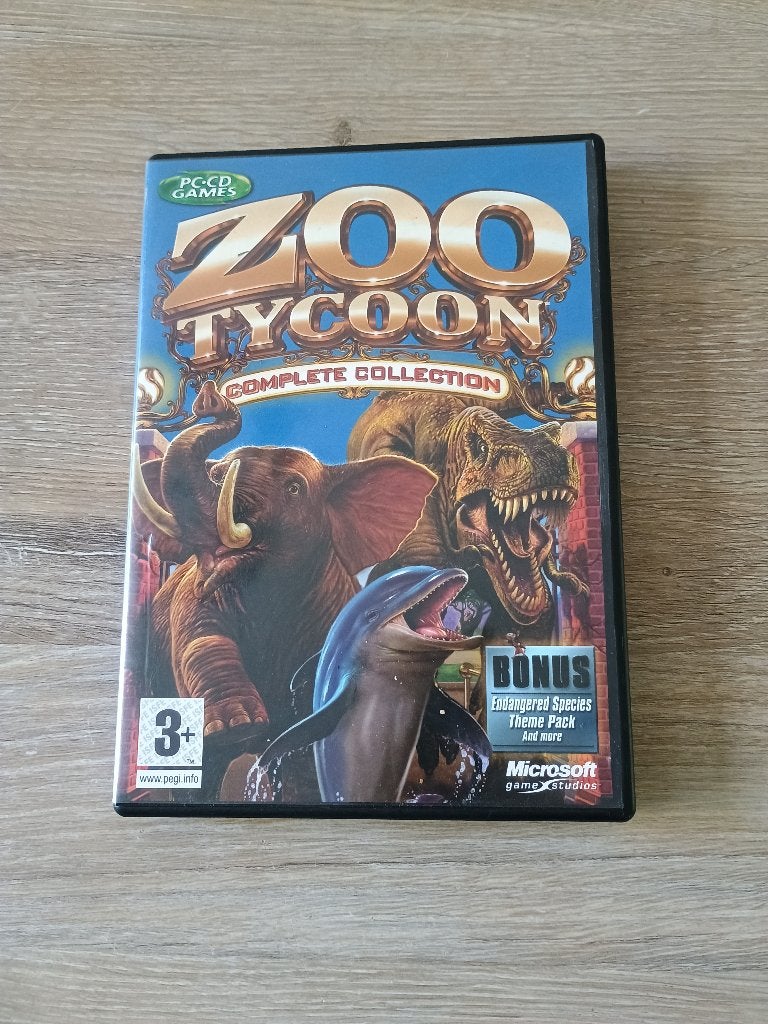 pc zoo tycoon complete collection marine mania dinosaur digs, Spelcomputers en Games, Gebruikt, 1 speler, Ophalen of Verzenden