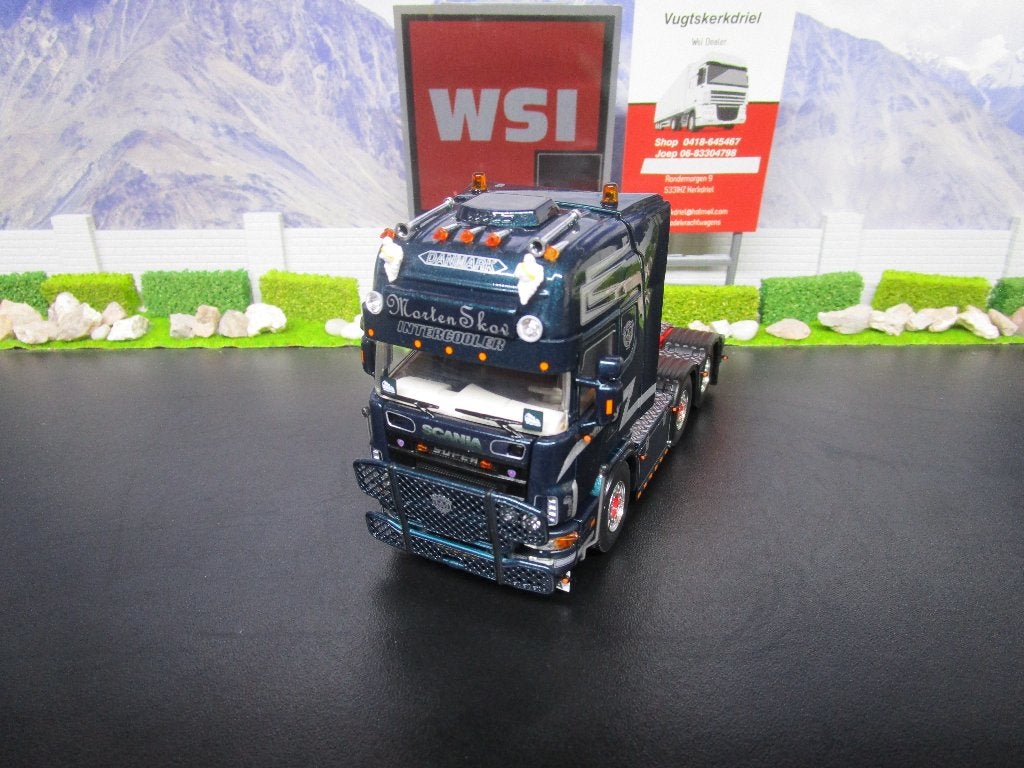 wsi 01-4655 morten skove scania 4 serie topline 6x2, Hobby en Vrije tijd, Modelauto's | 1:50, Ophalen, Nieuw, Bus of Vrachtwagen
