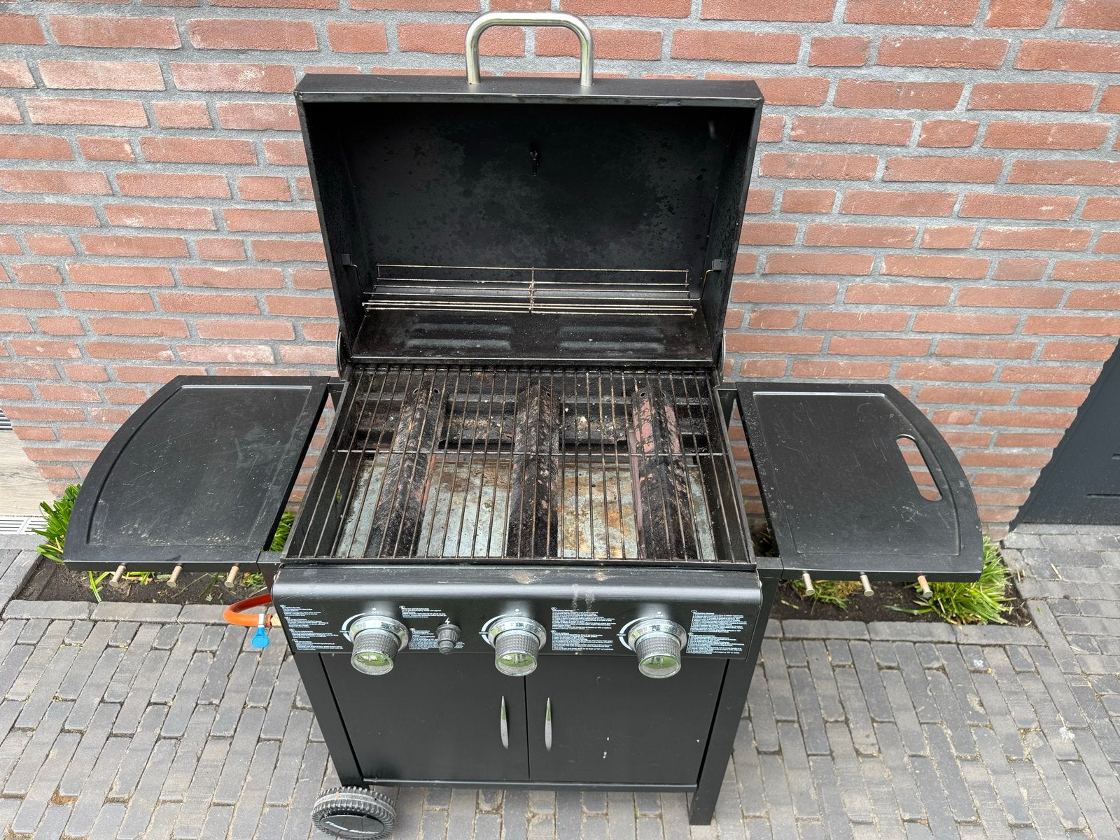 Gasbarbecue met 3 krachtige branders, Ophalen, Gebruikt