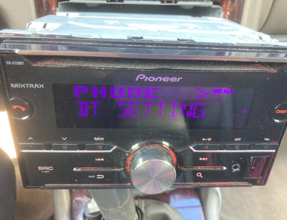Pioneer FH-X730BT, Auto diversen, Autoradio's, Ophalen, Zo goed als nieuw