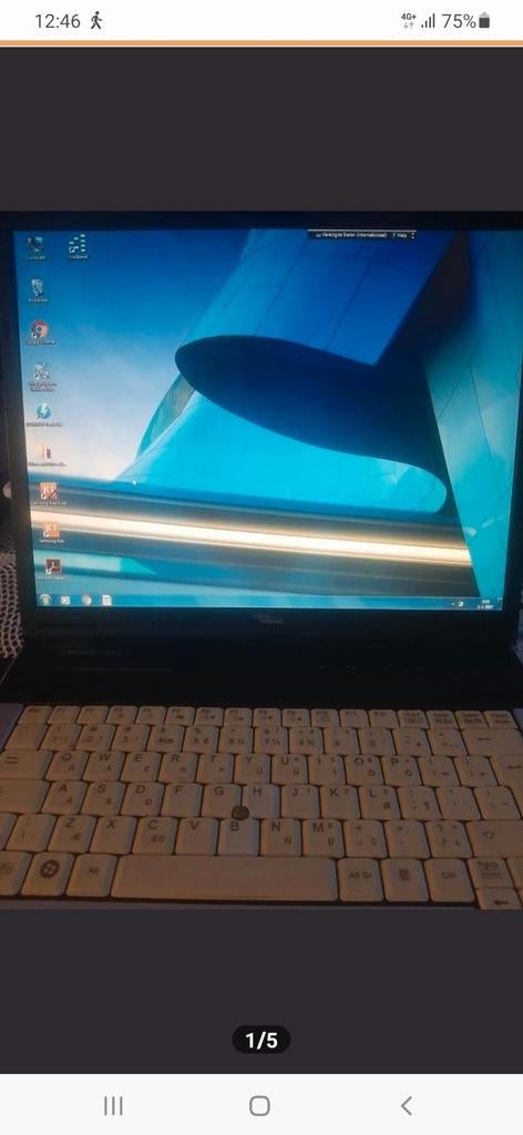 Fujitsu siemens laptop., Ophalen of Verzenden, Gebruikt, 2 tot 3 Ghz