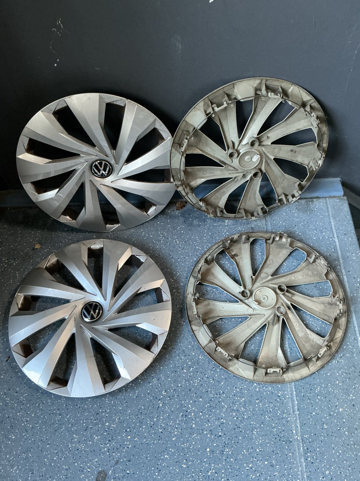 Volkswagen wieldoppen  Polo, Ophalen of Verzenden, Nieuw