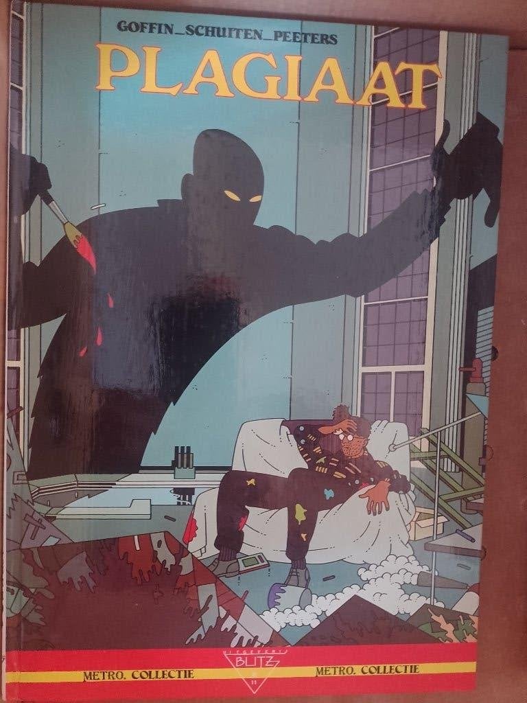 Plagiaat, Eén stripboek, Ophalen of Verzenden, Gelezen