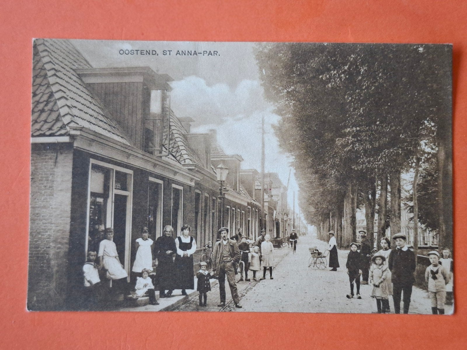 St. Anna-Parochie met veel volk DI51, Ophalen of Verzenden, Voor 1920, Friesland