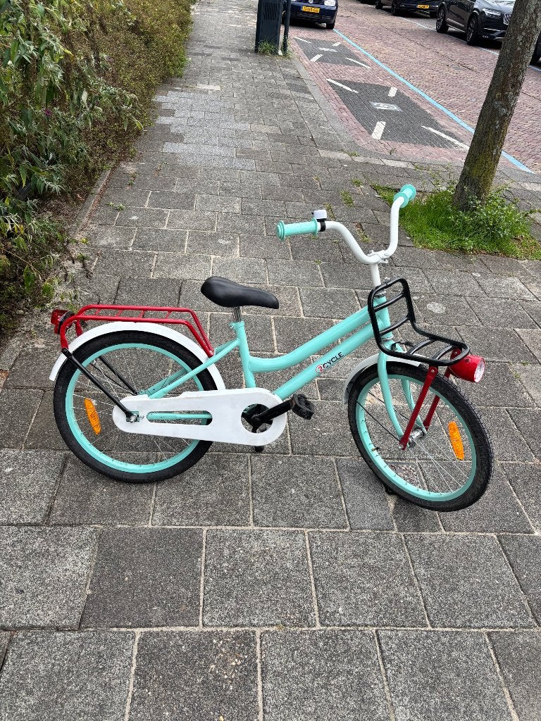 fiets voor meisjes van 5-7 jaar, Gebruikt, 20 inch, Trommelrem, Ophalen