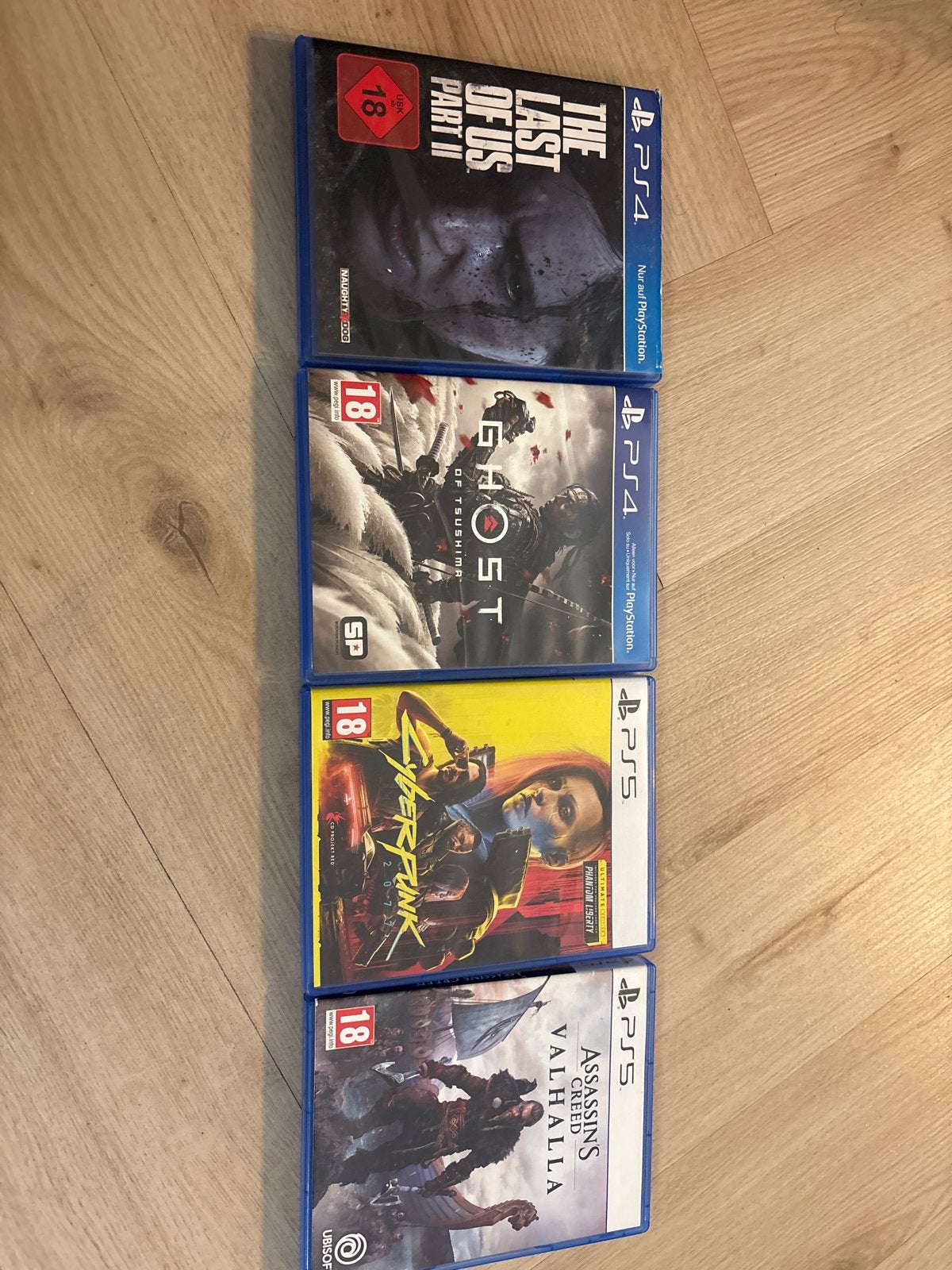 PS4/PS5 Games: The Last of Us Part II, Ghost of Tsushima, Cy, Avontuur en Actie, Online, Vanaf 18 jaar, 1 speler