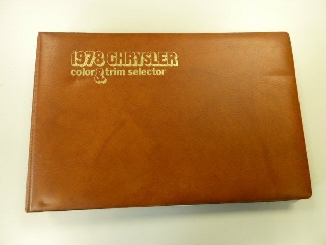 1978 Chrysler Dealer Albums USA, Verzenden, Gelezen, Overige merken