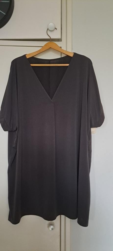 Grijs oversized tuniek/jurk, Maat 38/40 (M), Zwart, Ophalen of Verzenden, Boven de knie