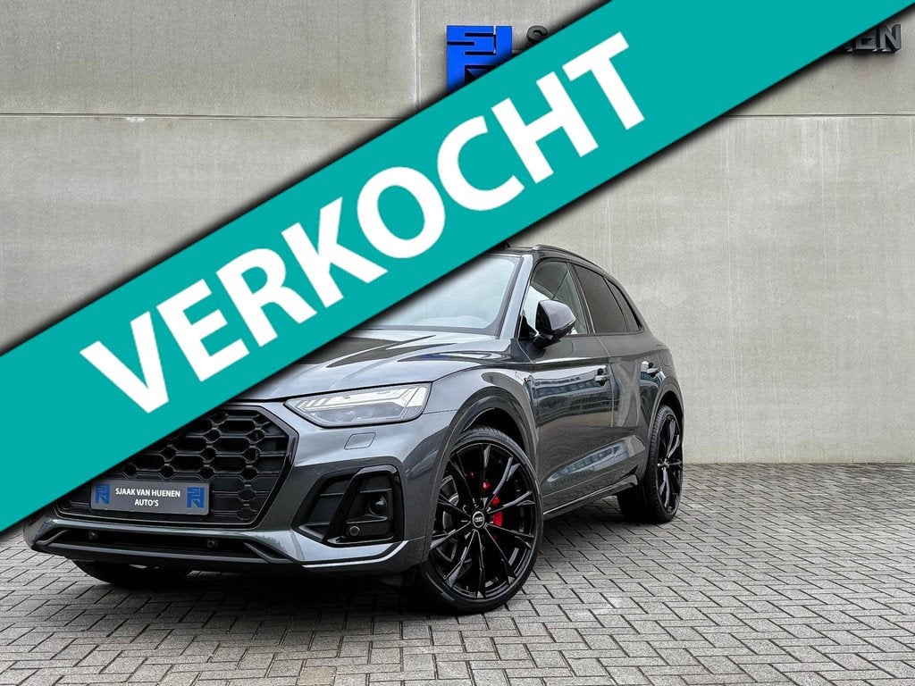 Audi Q5 50 TFSI e Quattro Competition S Edition S-Line 299pk, Auto's, Audi, Automaat, Gebruikt, Plug-in hybride, Bedrijf