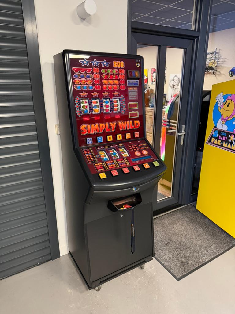 Prachtige gokkast Simply Wild servicebeurt gehad, Verzamelen, Automaten | Gokkasten en Fruitautomaten, Zo goed als nieuw, Euro