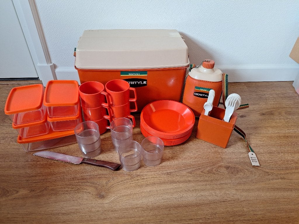 vinted Safari picknick set Gio'style, Hobby en Vrije tijd, Picknickmanden, Ophalen of Verzenden, Gebruikt