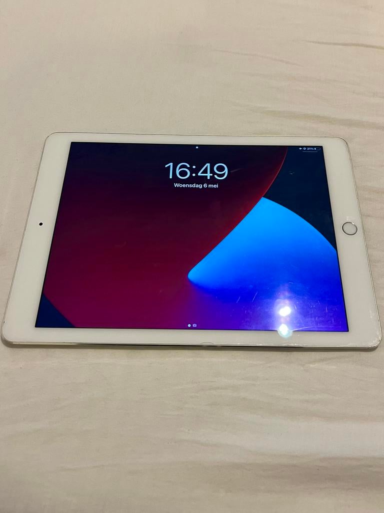 iPad Air 2, 9.7-inch scherm, 64GB, silver, Computers en Software, Apple iPads, Gebruikt, Apple iPad Air, 64 GB, Wi-Fi