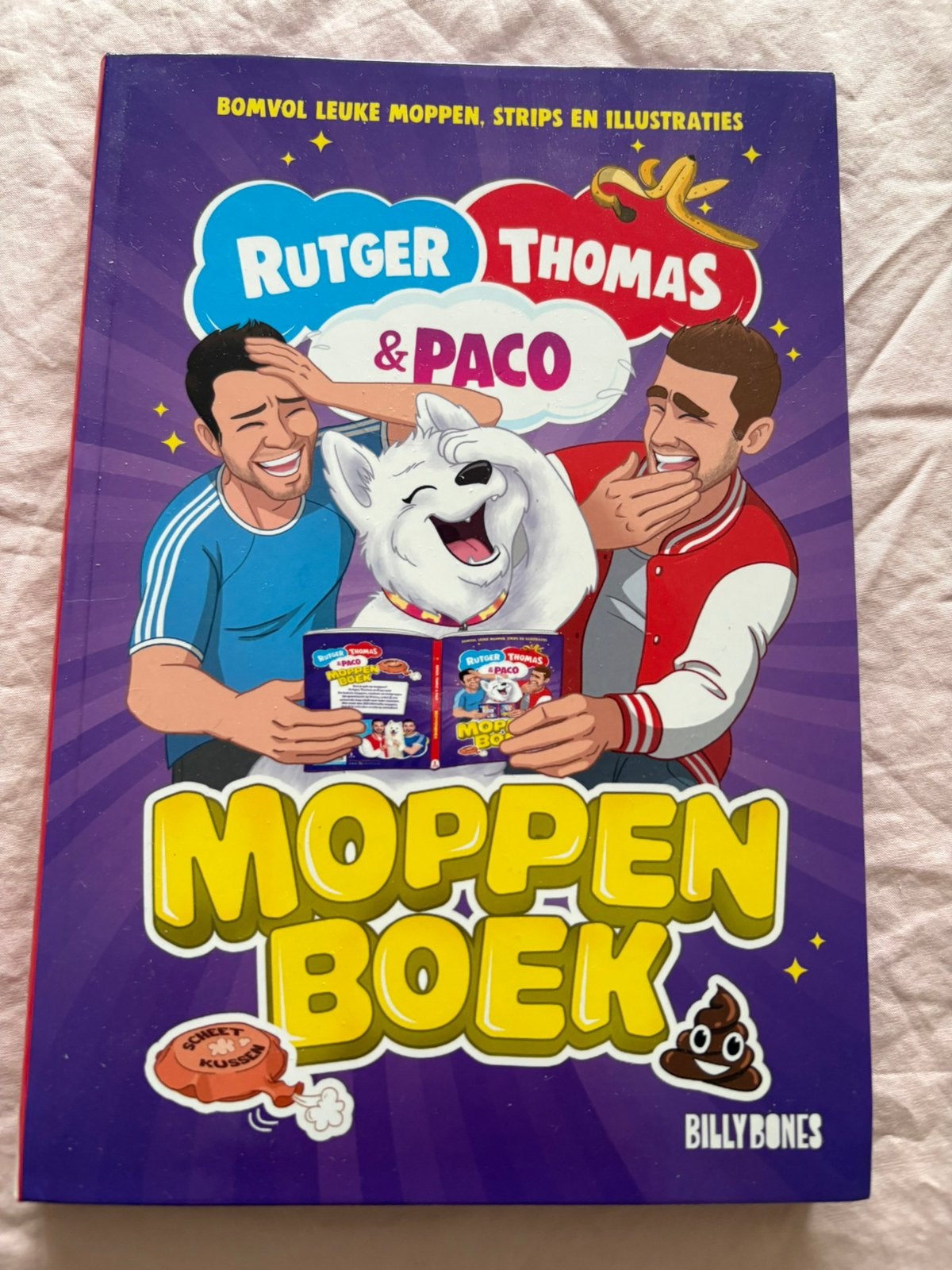 Rutger Vink - Het Moppenboek van Rutger, Thomas en Paco, Rutger Vink; Thomas van Grinsven, Fictie algemeen, Ophalen of Verzenden