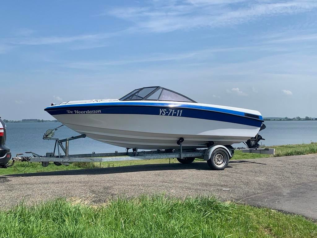 Invader 190 met Mercruiser 3.0 - Vaarklaar met trailer!, Watersport en Boten, Ophalen, Zo goed als nieuw