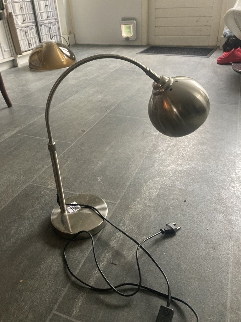 Space Age Booglamp, Huis en Inrichting, E14 (klein), Ophalen of Verzenden, Zo goed als nieuw, Metaal