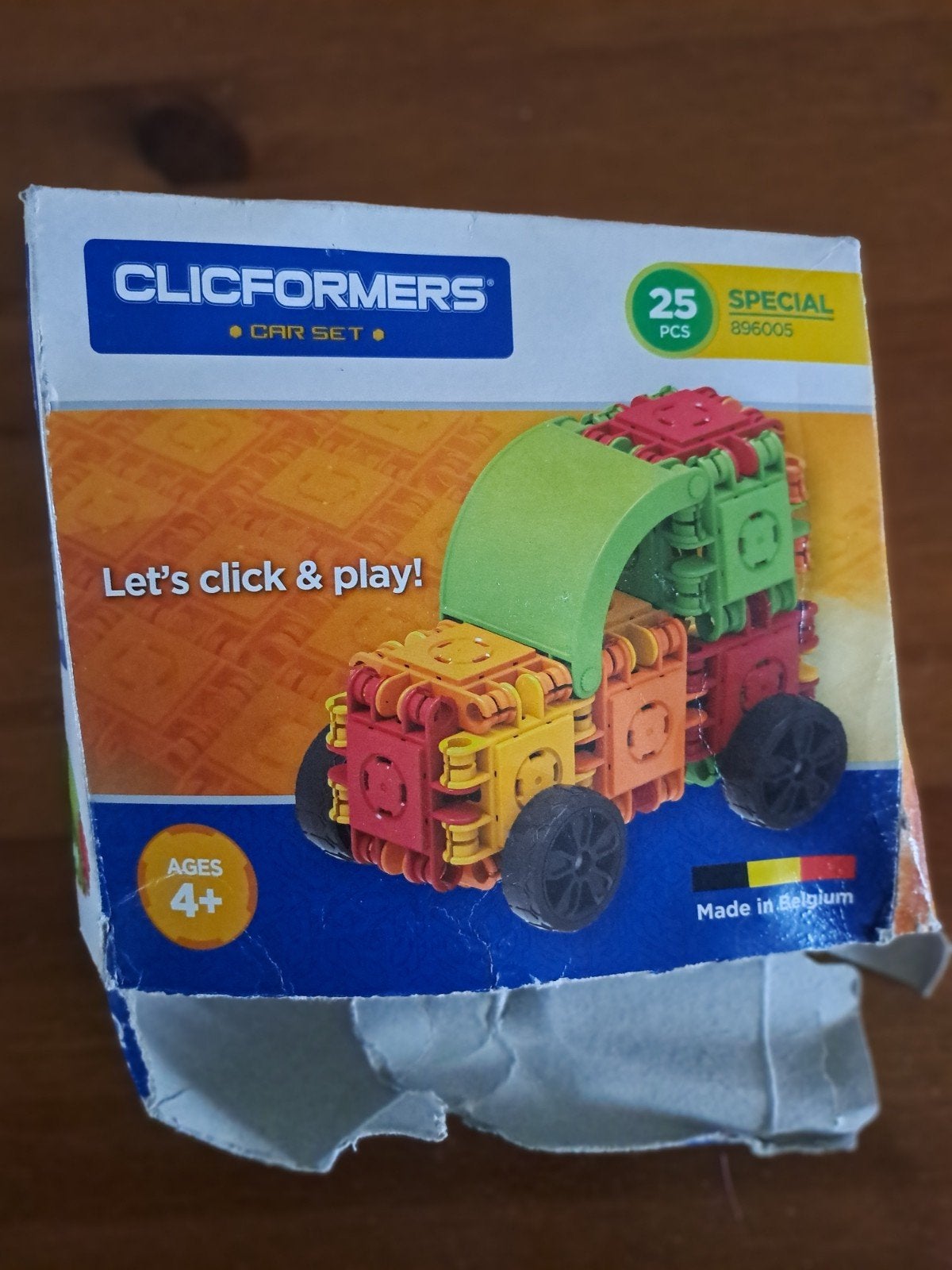 Clickformers auto met voorbeeld, Ophalen of Verzenden, Nieuw