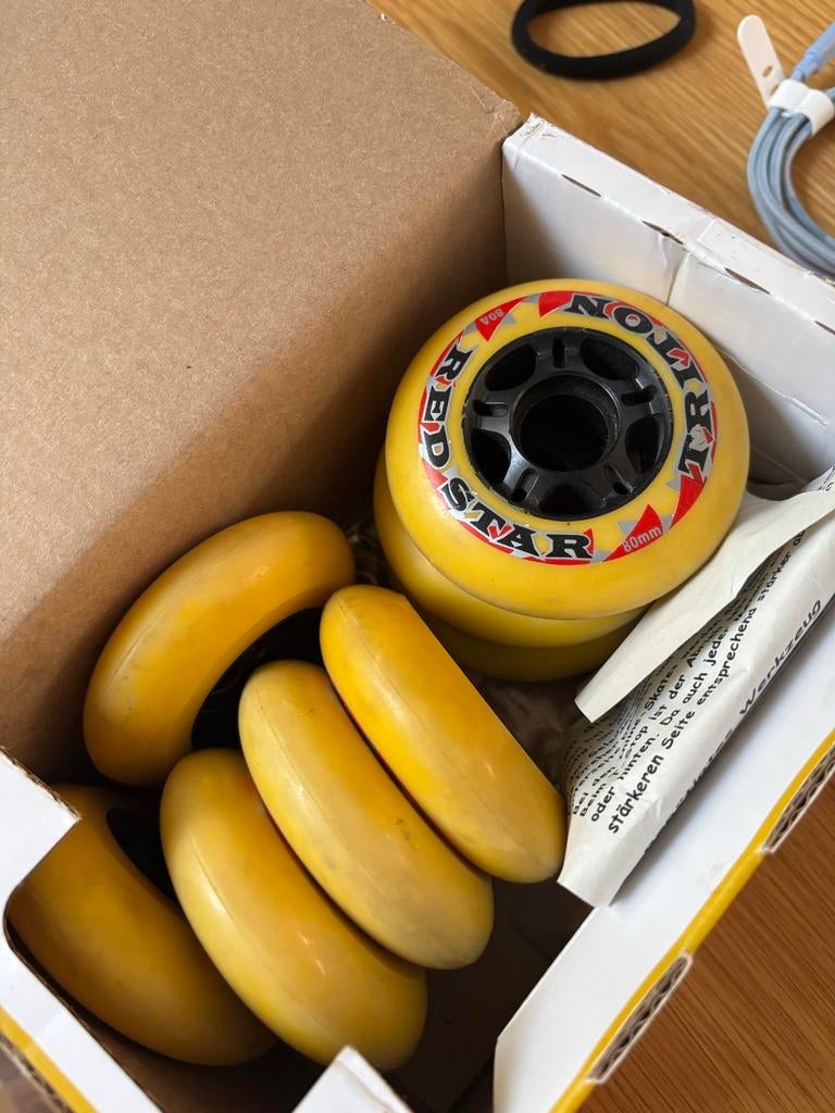 Redstar Triton 80A 80mm Inline Skate Wielen (8-pack), Ophalen of Verzenden, Nieuw, Wielen of Lagers, Overige merken