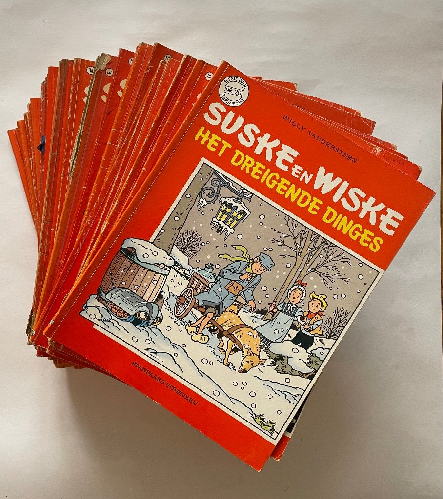 stapel Suske en Wiske, Boeken, Stripboeken, Gelezen, Meerdere stripboeken, Ophalen