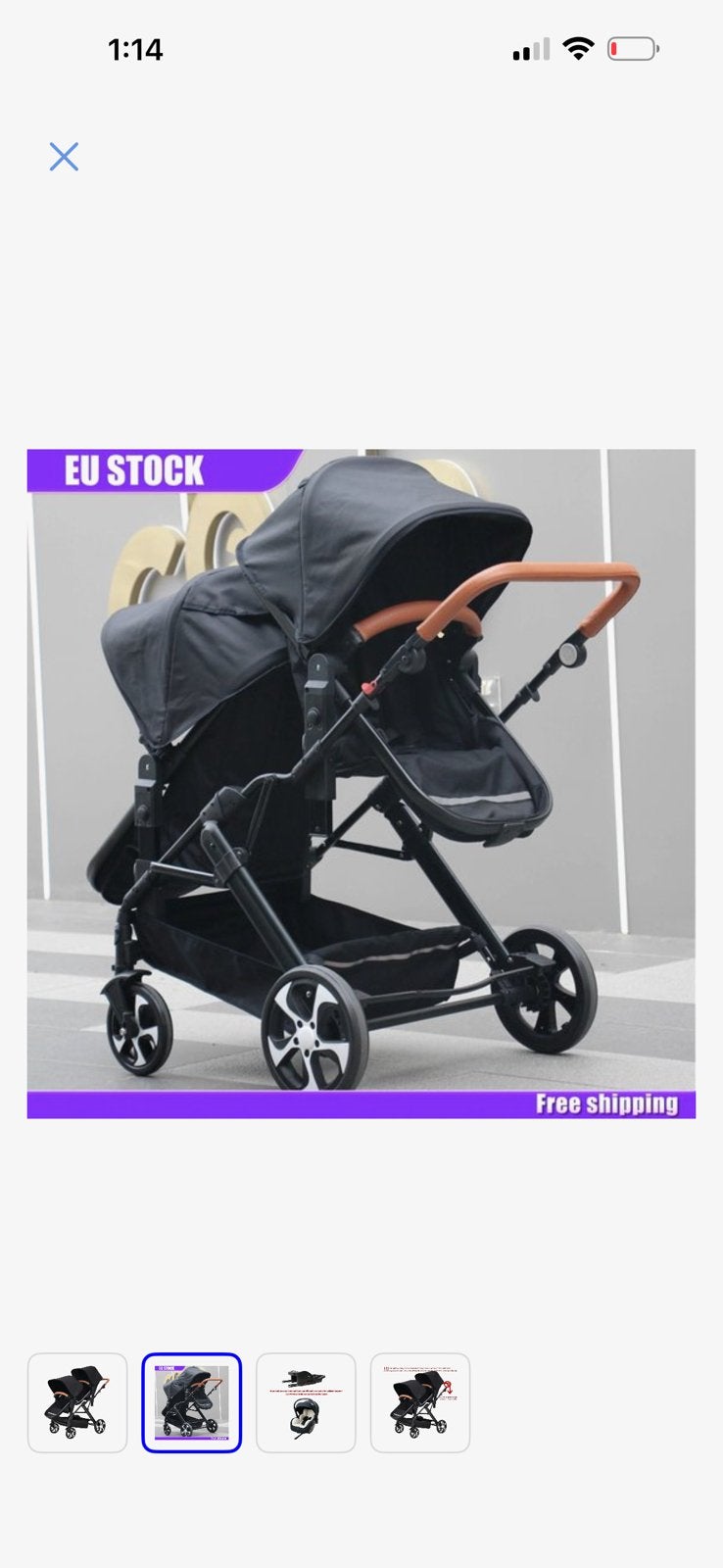 Kinderwagens en combinaties, Ophalen of Verzenden, Zo goed als nieuw, Kinderwagen, Overige merken
