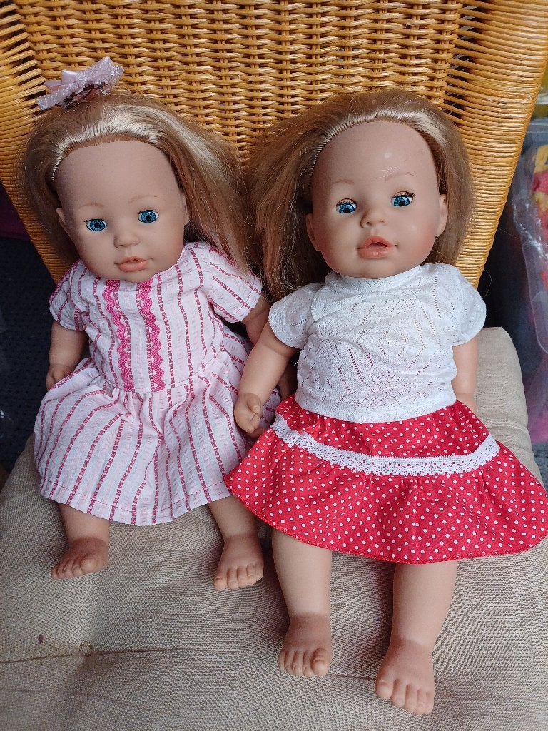 poppen 3 x, Verzenden, Nieuw, Pop
