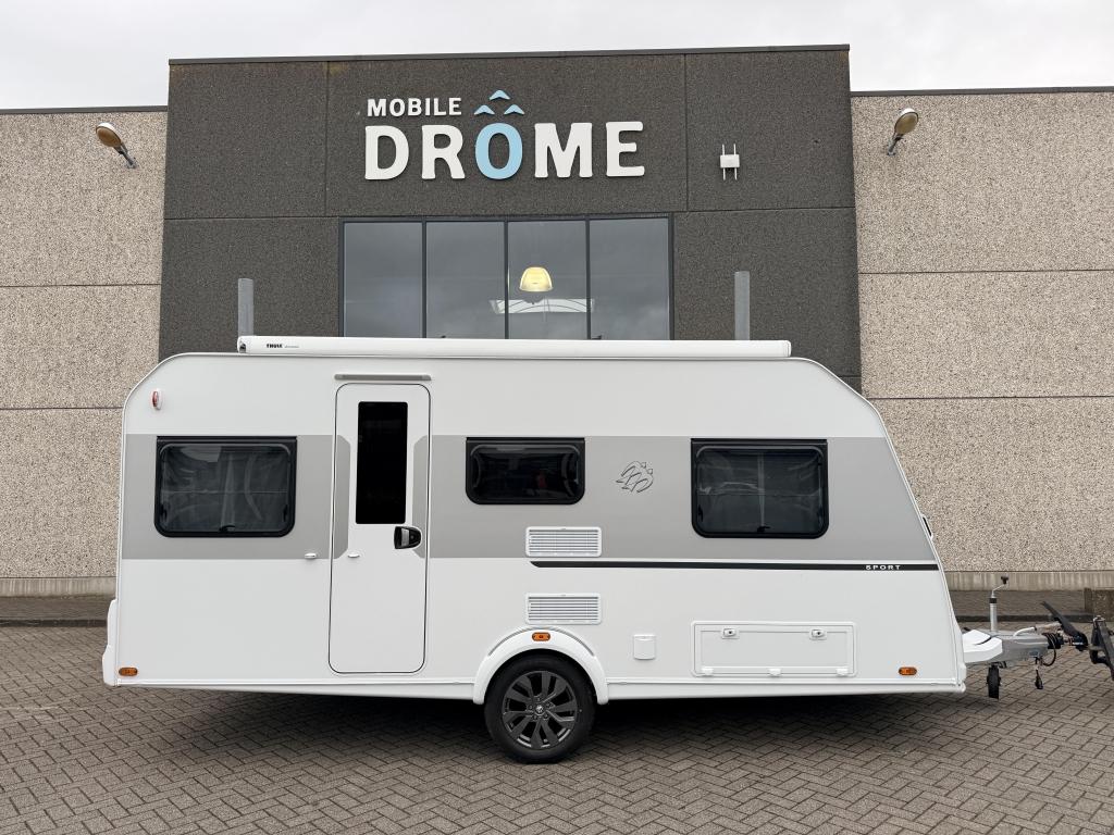 Knaus Sport 460 EU ENKELE BEDDEN 2026, Caravans en Kamperen, Schokbreker, Standaardzit, Bedrijf, 5 tot 6 meter