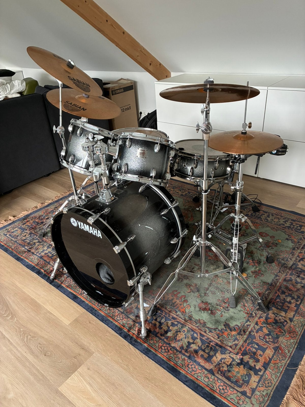 Yamaha Oak Custom North Sea Jazz Edition, Muziek en Instrumenten, Drumstellen en Slagwerk, Ophalen, Gebruikt, Yamaha