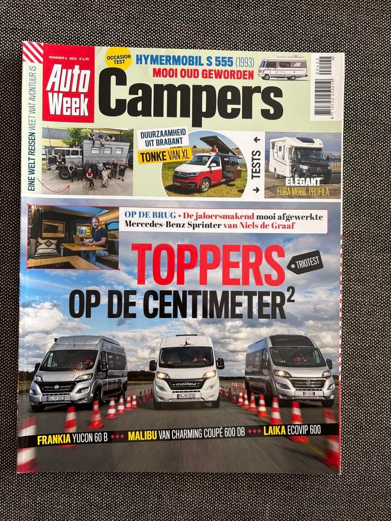 AutoWeek Campers: Hymer, Eura Mobil, Frankia, Malibu, Laika, Ophalen of Verzenden, Nieuw