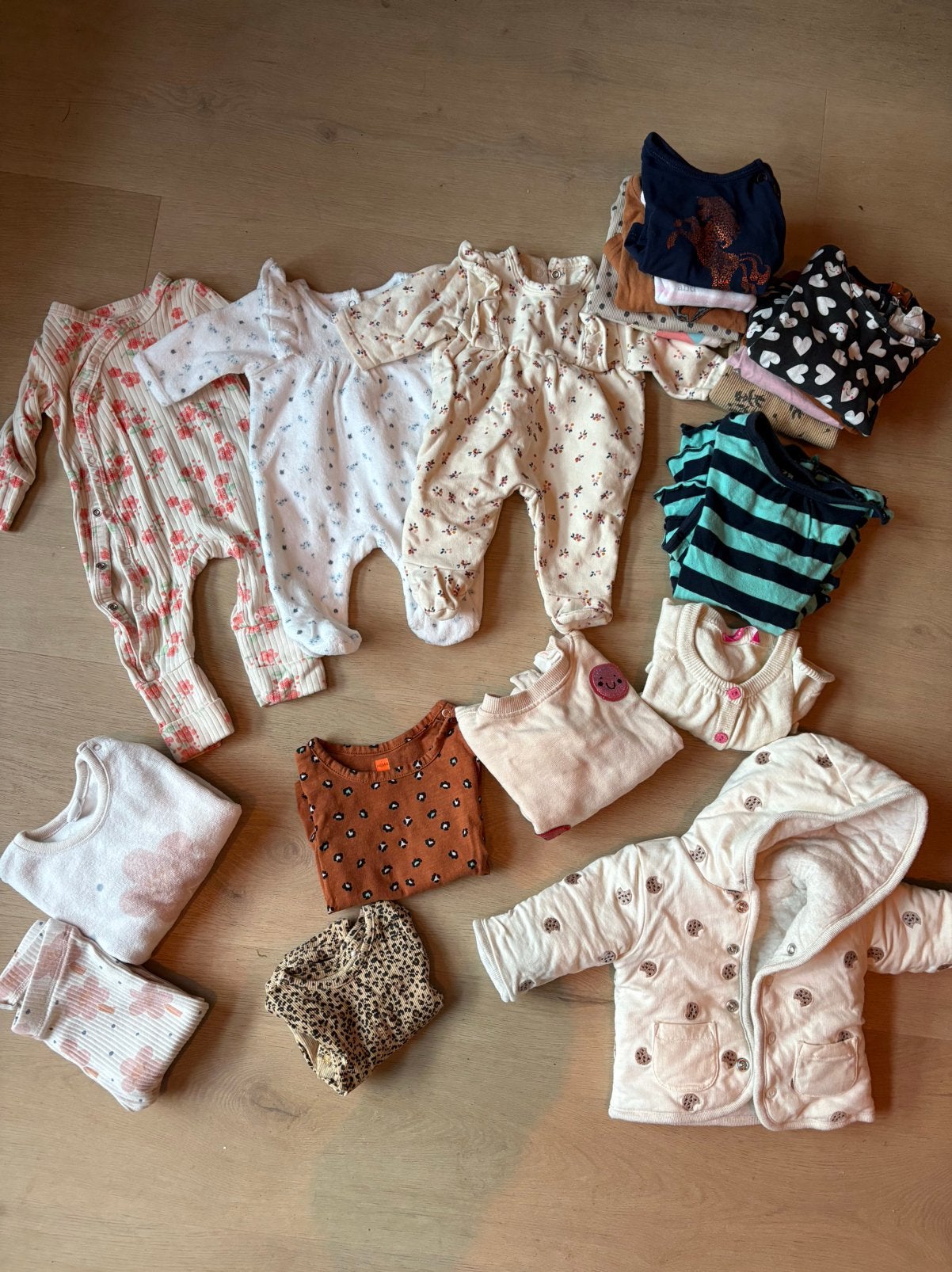 Groot pakket babykleding 50-68, Ophalen of Verzenden, Zo goed als nieuw, Maat 62